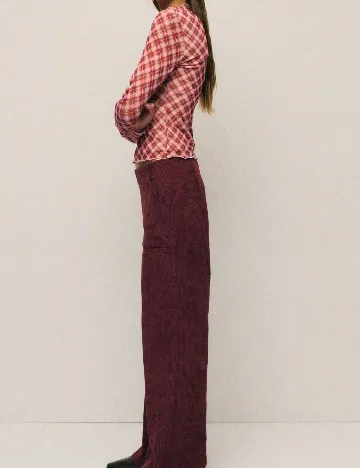 Pantaloni SHEIN, visiniu