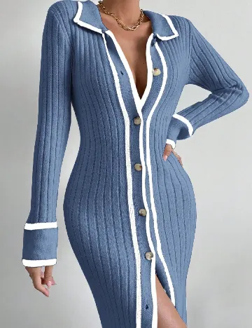 Rochie medie SHEIN, albastru