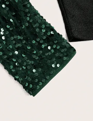 Rochie scurta SHEIN, verde