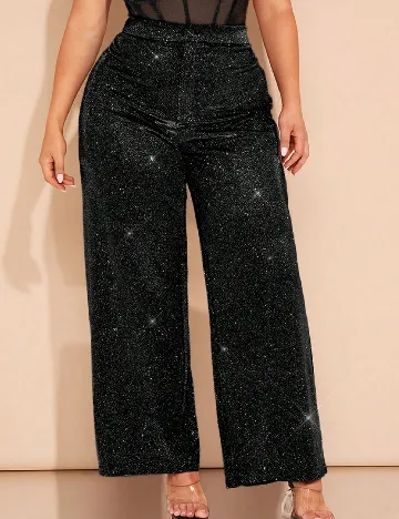 Pantaloni SHEIN CURVE, negru