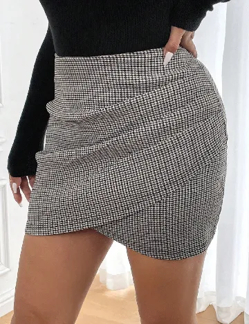 Fusta SHEIN CURVE, mix culori