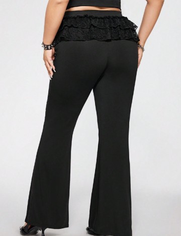 Pantaloni SHEIN CURVE, negru