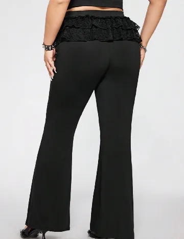 Pantaloni SHEIN CURVE, negru