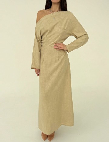 Rochie lunga SHEIN, bej