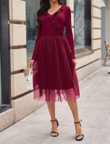 Rochie medie SHEIN, visiniu