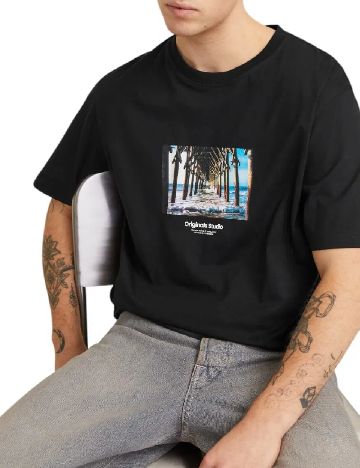 Tricou Jack&Jones, negru