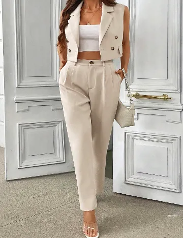 Compleu SHEIN CURVE, bej