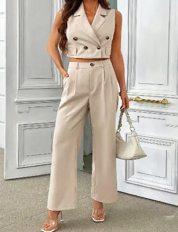 Compleu SHEIN CURVE, bej