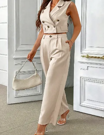 Compleu SHEIN CURVE, bej