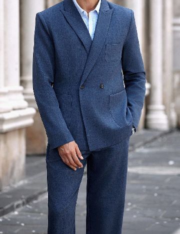 Costum SHEIN, albastru