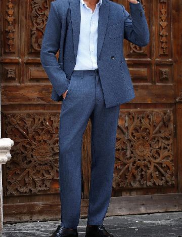 Costum SHEIN, albastru