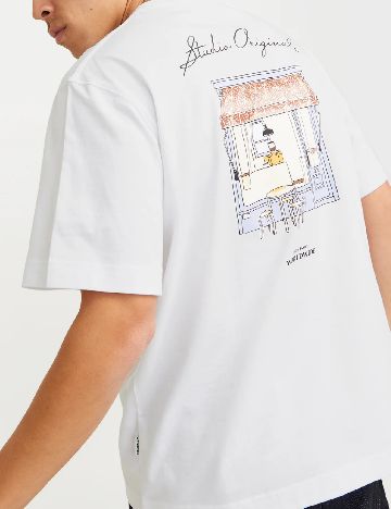 Tricou Jack&Jones, alb