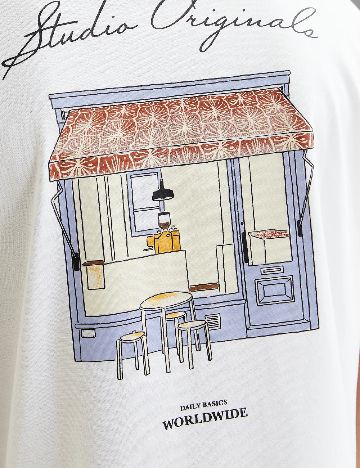 Tricou Jack&Jones, alb