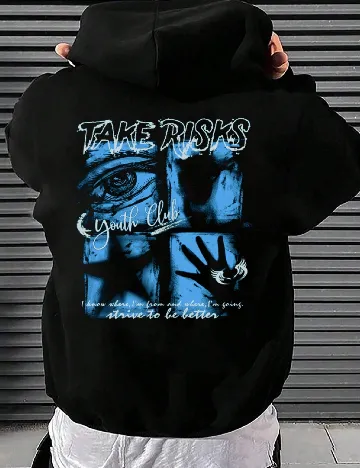 Hanorac SHEIN, negru