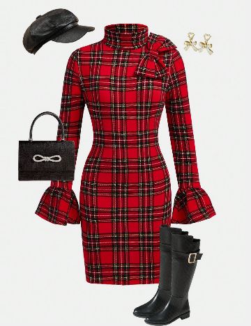 Rochie Shein Kids, rosu