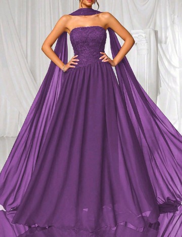 Rochie lunga SHEIN, mov