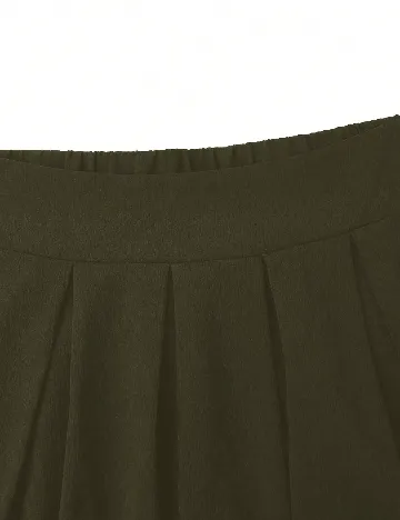 Fusta SHEIN CURVE, verde