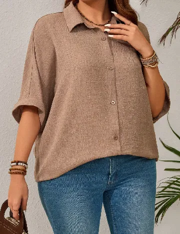 Camasa Emery Rose Curve, maro