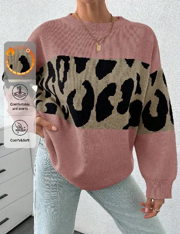 Bluza SHEIN, roz pudra