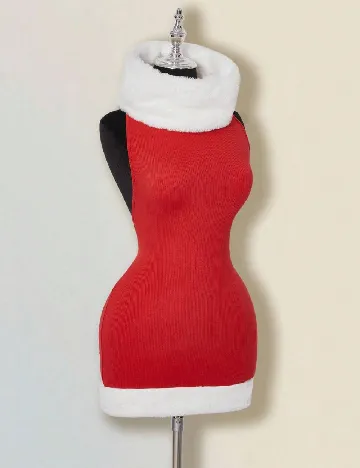 Rochie scurta SHEIN, rosu