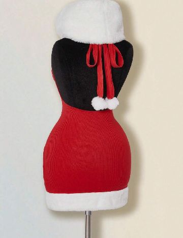 Rochie scurta SHEIN, rosu