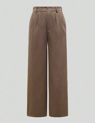 Pantaloni SHEIN, maro