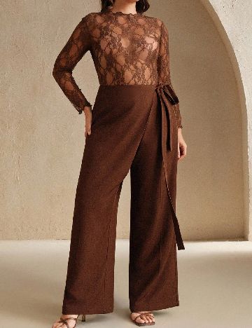 Pantaloni Anewsta Curve, maro