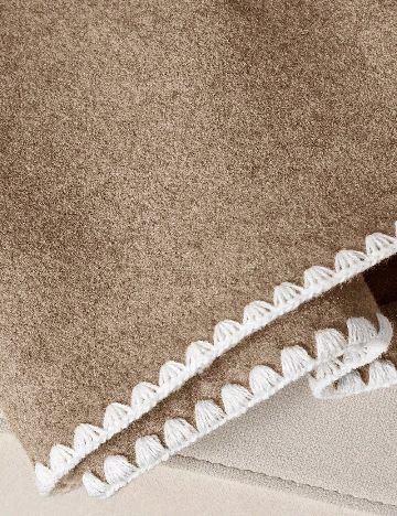 Fusta pantalon SHEIN CURVE, bej