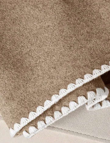 Fusta pantalon SHEIN CURVE, bej