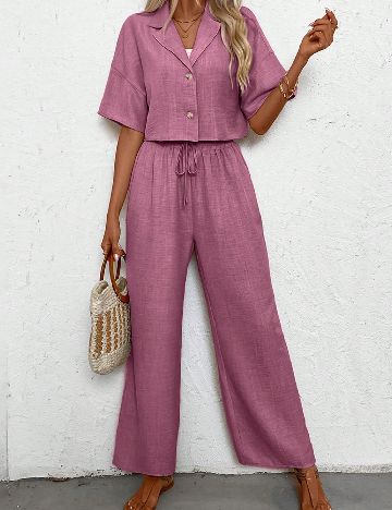 Compleu SHEIN, roz pudra