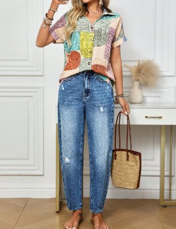 Blugi SHEIN, albastru