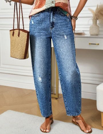 Blugi SHEIN, albastru