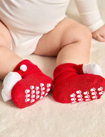 Sosete Shein Kids, rosu