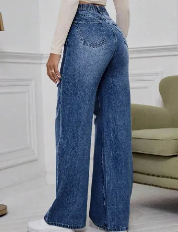 Blugi SHEIN CURVE, albastru