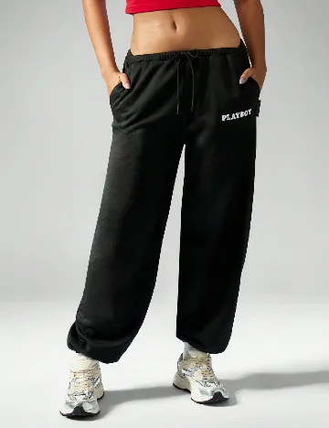 Pantaloni Missguided, negru