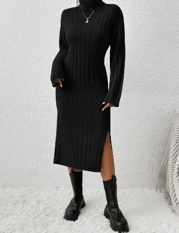 Rochie medie SHEIN, negru