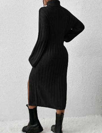 Rochie medie SHEIN, negru