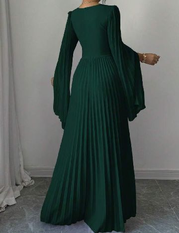 Rochie lunga SHEIN, verde