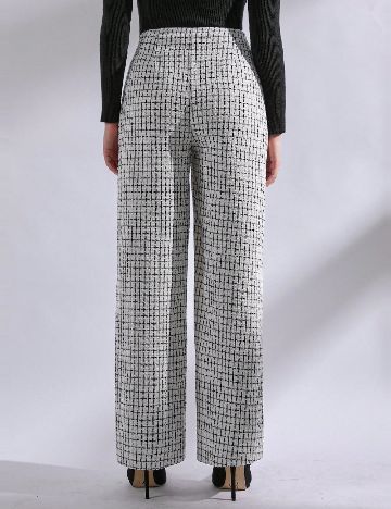 Pantaloni SHEIN, alb