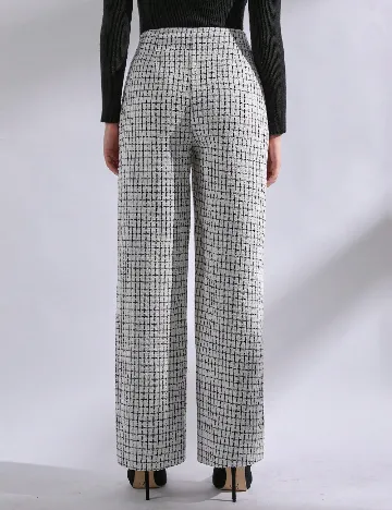 Pantaloni SHEIN, alb