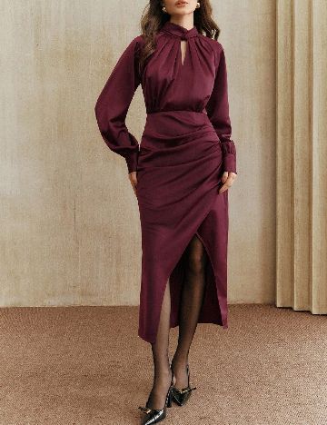 Rochie medie Anewsta, grena