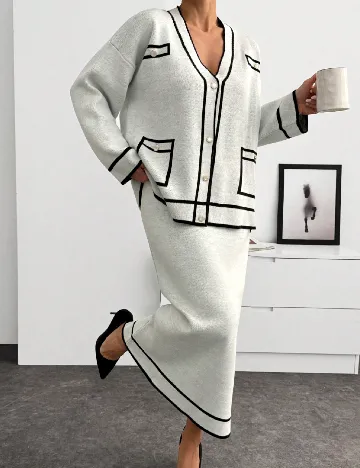 Compleu SHEIN, gri deschis