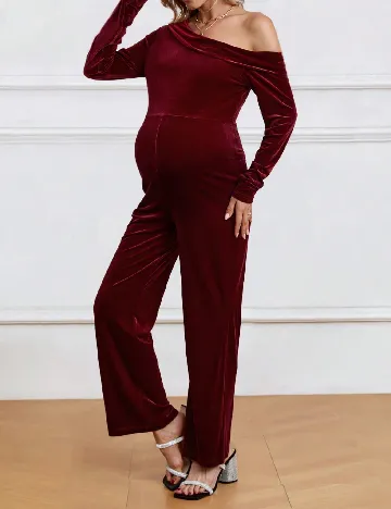 Salopeta SHEIN Maternity, visiniu