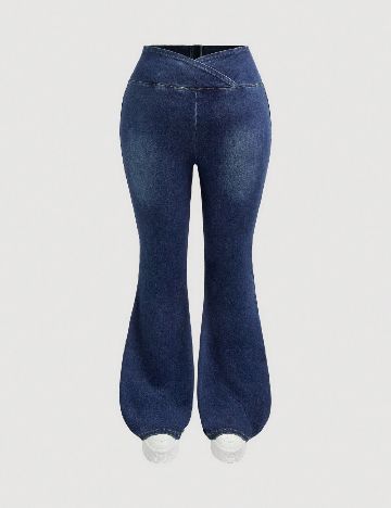 Blugi SHEIN CURVE, bleumarin