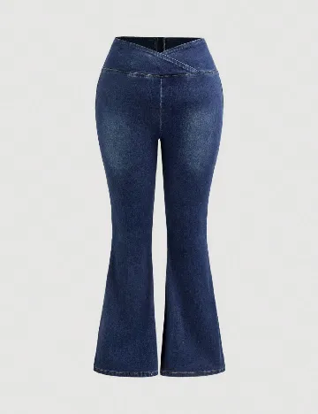 Blugi SHEIN CURVE, bleumarin