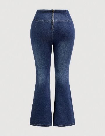 Blugi SHEIN CURVE, bleumarin