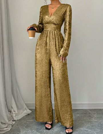 Salopeta SHEIN, auriu