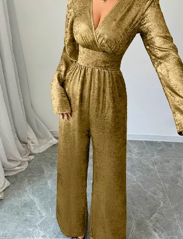 Salopeta SHEIN, auriu