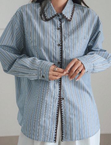 Camasa SHEIN, albastru