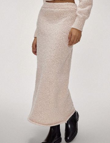 Fusta Forever 21, bej